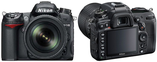 Nikon D7000 Front and Back